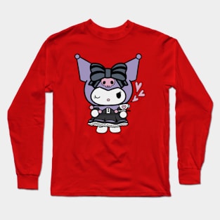 Winkyy Kitty Long Sleeve T-Shirt